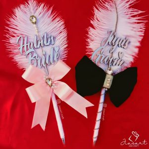 Baby Pink & Black Combo Pair Couple Pens