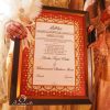 Maroon Nikkah Nama with Single Named Pen set
