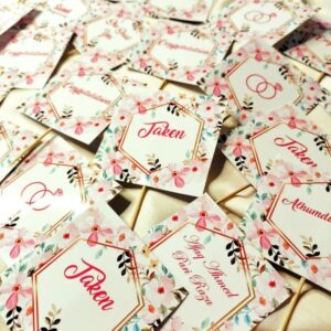 Engagement Toppers 24 pcs