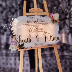 Welcome Board For Entrance with Large Lenght