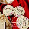 Nikkah Mubarak Sweet Toppers 24 pcs set