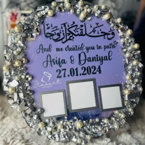 10 inches Purple thumb board type resin in lilac color