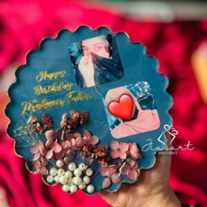 A customized New launched 7 inches Tray in Black theme