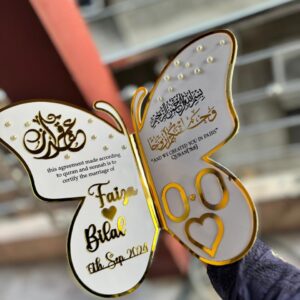 Butterfly booklet A4 size new launch artical