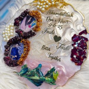 10 inches gajra preservation with text too frame