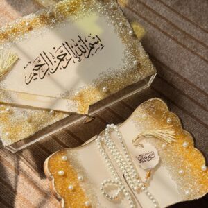 rehal set in opal cream color only with stones